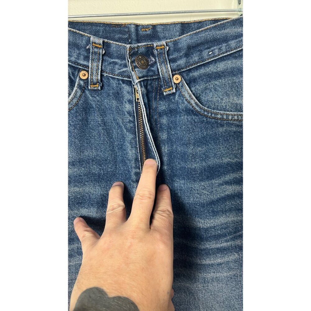 VINTAGE LEVIS 505 80'S HIGH WAIST MOM JEANS 22 - Picture 3 of 14